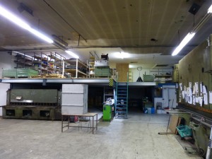 Stahlbühne Sonderanfertigung