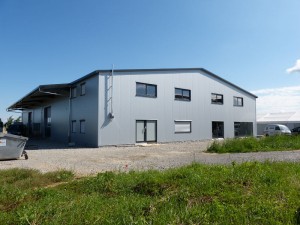 Gewerbehalle : 25,0 x 40,0 x 6,0 m