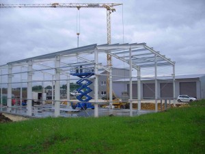 17,0x 30,62 x 7,4m 10° Krahnbahn gedämmt 80 mm