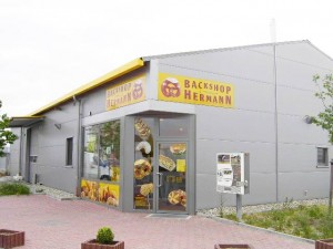 Geweberbehalle : Backshop Hermann