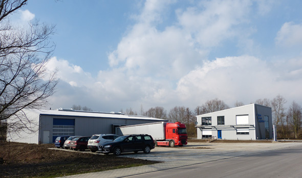 Sonderbauten - Lagerhalle mit Büro