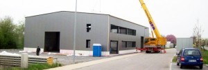 Neubau Lagerhalle mit Bürotrakt